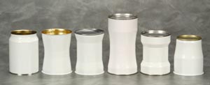 Shaped cans